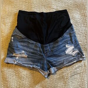 Maternity Isabel Denim Shorts